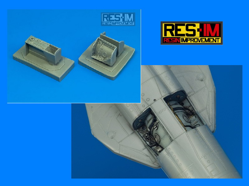 RES7203 Mikoyan MiG-23 Wheel bay set 1/72